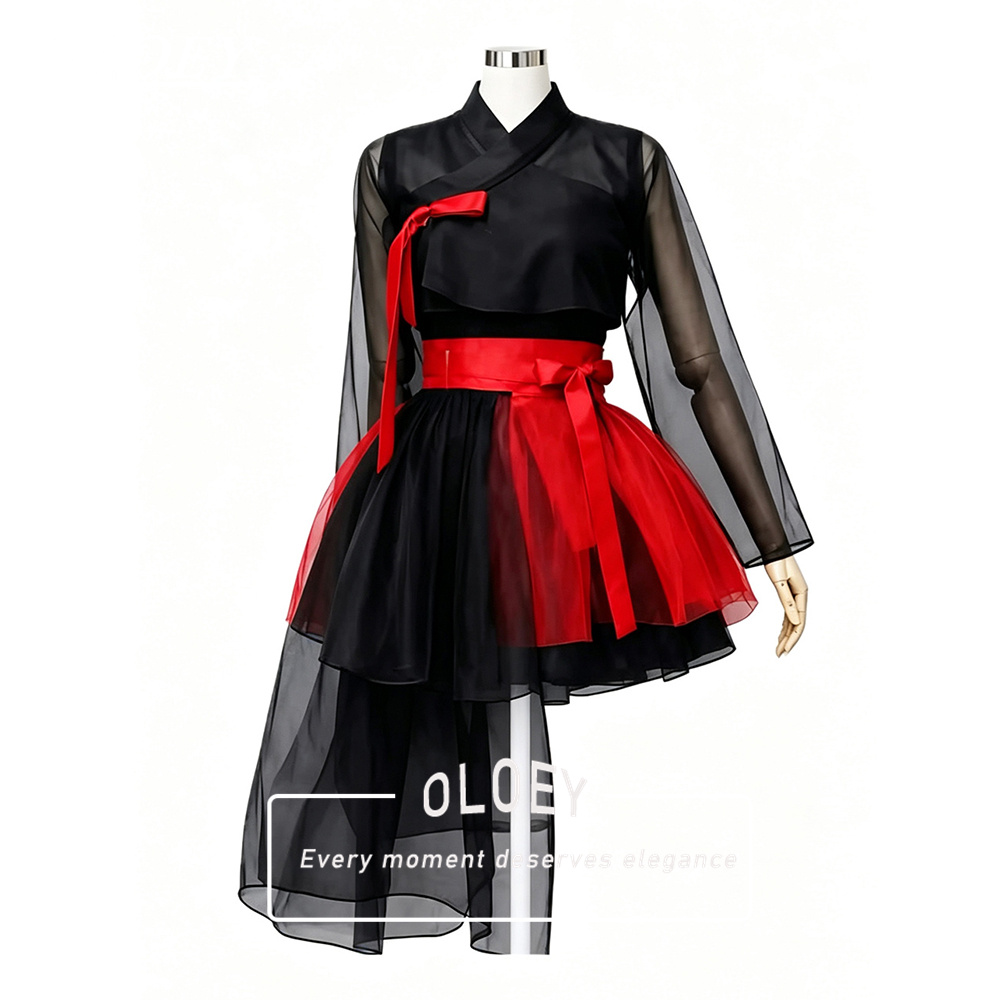 Hanbok Modern Set - OLOEY Set Hanbok Moderno Corto da