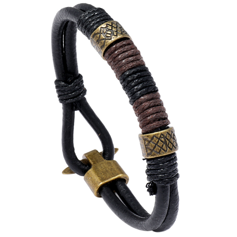 Ethnic Fashion Pk - Bracciale etnico da uomo in stile