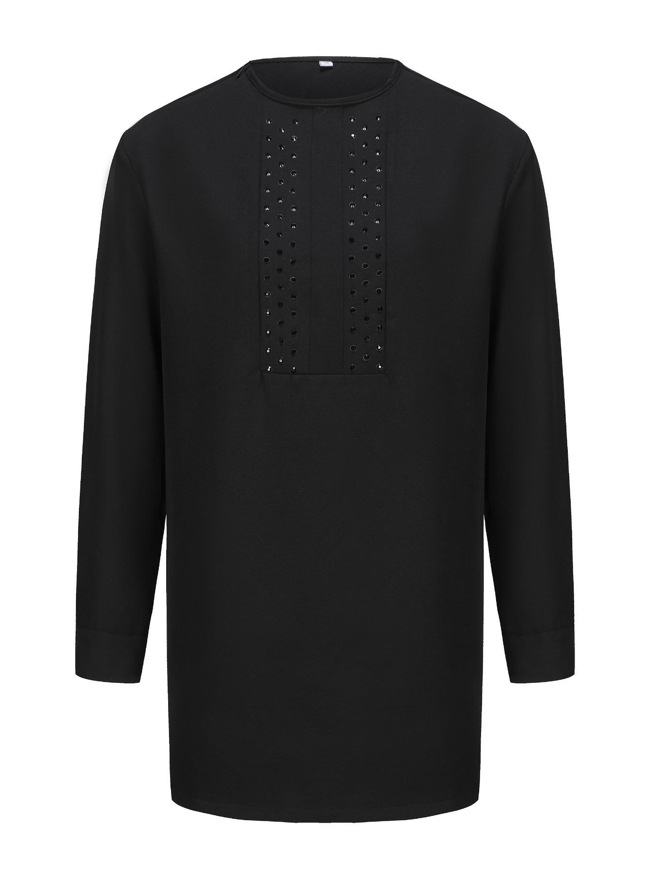 Abito da uomo nero a girocollo - Ethnic Style recensione e prezzo